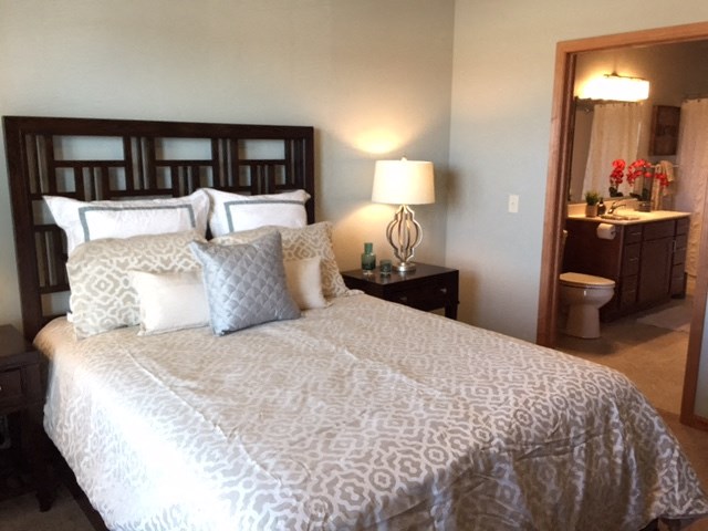 Live in cozy bedrooms With Attached Bathrooms at Paragon Place at Bishops Bay, Middleton, Wisconsin, 53597